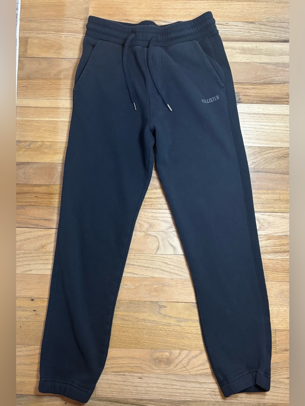 Hollister Men's Black Drawstring Joggers